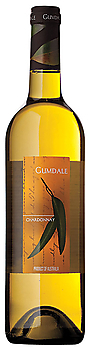 A bottle of Gumdale Chardonnay wine